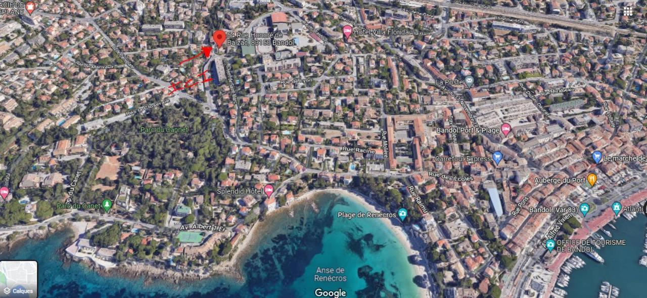 T2 30 M2 Avec Jardin Proche Des Plages Bandol Exterior photo